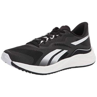 Imagem de Reebok Tênis de corrida masculino Floatride Energy 3.0, Preto/Preto/Branco, 12.5