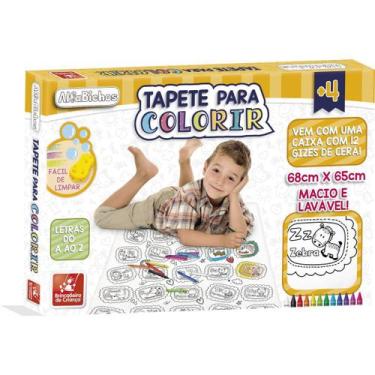 Tapete Para Colorir Infantil Lavável Com Canetinhas - minipreco
