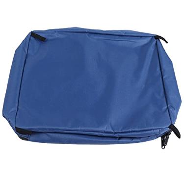 Imagem de Cooler Bag, Isolamento Grosso 38x33x9cm Bolsa Isolada Oxford Pano Azul com Ventosa para Piquenique para Surfar Deck Submarino