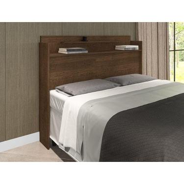 Imagem de Cabeceira box Queen 1,58 Thayna Malbec - Framar Móveis