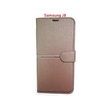 Imagem de Capinha Case Flip Cover Carteira Para Samsung Galaxy J8 2018