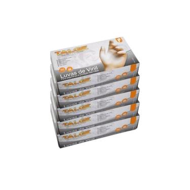 Imagem de Luva Procedimento De Vinil S/Pó Talge C/5X100 Un - P