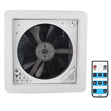 Imagem de Ventilador RV, Motor 12V 13,4 pol. Elevador Manual Ventiladores El¨¦tricos Ventilador 2 Vias Ventila??o de Ar com Controle Remoto(24V electric with remote control 0100332), Ventilador RV de teto c