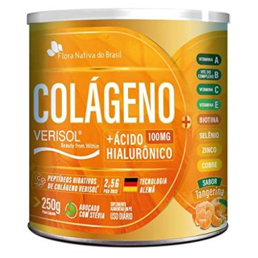 Imagem de Colágero Verisol + Ácido Hialurônico em pó 250g - Flora Nativa Sabor:Tangerina
