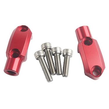 Imagem de FINMOKAL PINÇA DE CILINDRO MESTRE PAR CNC COM MONTAGEM DE ESPELHO DE 10MM PARA GUIDÃO DE 22MM