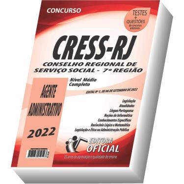 Apostila Cress-Rj - Auxiliar De Serviços Gerais em Promoção na Americanas