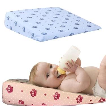 Imagem de Travesseiro Anti-Refluxo Antirrefluxo Para Bebê  Classe A Segurança Do