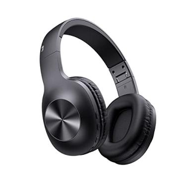 Imagem de WB Fone de Ouvido Headphone Bluetooth over-ear sem fio Gyda com 100 horas de bateria contínua, estojo protetor incluso com alça, modo deep bass, hastes dobráveis e retráteis, carregamento rápido