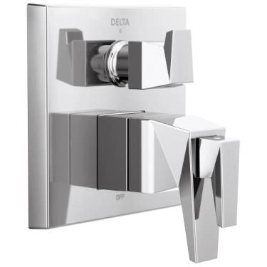 Imagem de Delta Faucet Acabamento de chuveiro T27T843-PR Trillian com desviador, Lumicoat Chrome