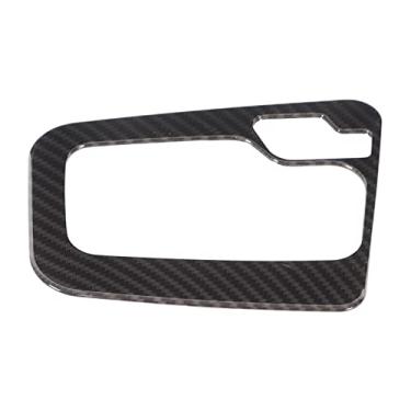 Imagem de Capa de painel de botão de câmbio, moldura de painel de mudança de marchas à prova de desgaste para carro