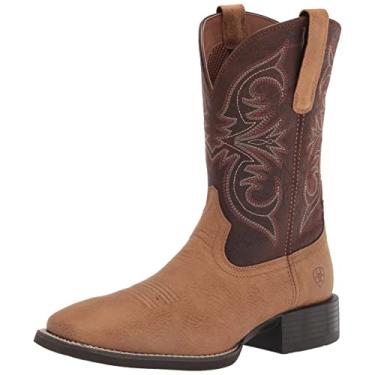 Imagem de ARIAT Bota Country Masculina Sport Pardner, Bronze Buck Fosco, 7.5 Wide