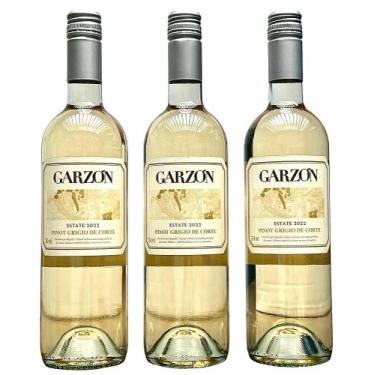 Imagem de Vinho Garzon Estate Pinot Grigio  Kit Com 3 Garrafas  Oferta - Garzón