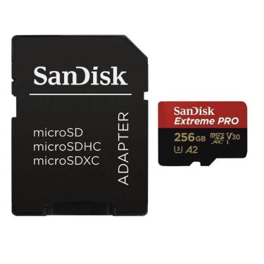 Imagem de Sandisk Cartão De Memória Micro Sd 256Gb Extreme 170 Mbs