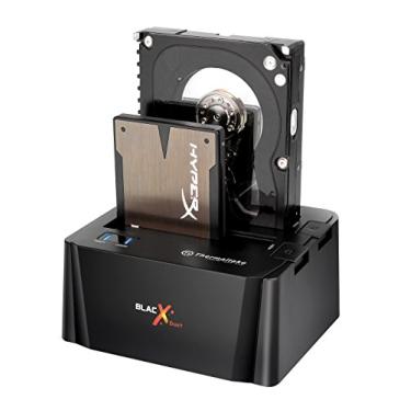 Imagem de Thermaltake Estação de ancoragem para disco rígido externo BlacX Duet 2,5"/3,5" SATA I/II/III USB 3.0 ST0014U-D