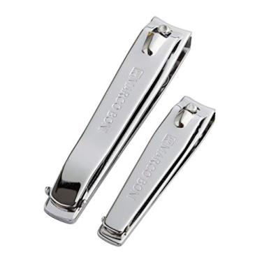 Imagem de Marco Boni Kit De Cortadores Para Unhas Grande E Pequeno 1868 Aço Carbono 2 Itens