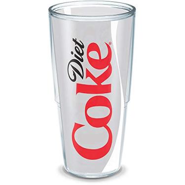 Imagem de Tervis Coca-Cola - Copo isolado de coca diet com envoltório, 680 g, transparente