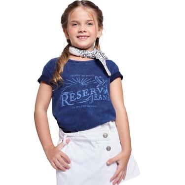 Imagem de Infantil - Camiseta Silk Tp Etiqueta Jeans Reserva Mini Azul Marinho  menino