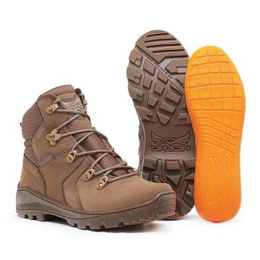 Imagem de Bota Coturno Militar Adventure Couro Cano Médio Acero Sniper-Masculino