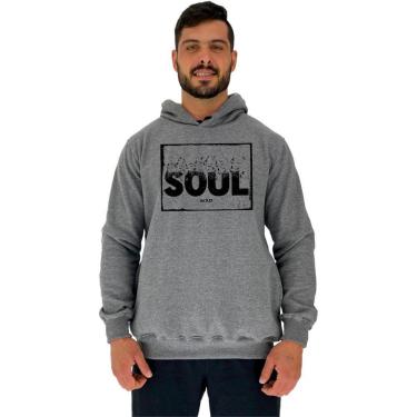 Imagem de Blusa Moletom Tradicional Com Touca MXD Conceito Soul Masculino-Masculino