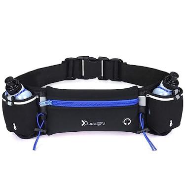 Imagem de Cinto de Hidratação Lorben Corrida Ciclismo com 2 Garrafas d´água Esportes GT6243 (AZUL)