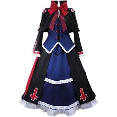 Imagem de Cos Blazblue Alter Memory Rachel Alucard Fantasia Cosplay para Festa de Halloween Cosplay Fantasia de Natal (Masculino P)