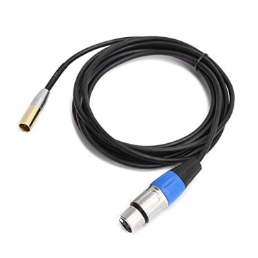 Imagem de Cabo de áudio, linha de microfone de 3 pinos XLR para conexão(3 metros)