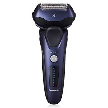 Imagem de Panasonic Barbeador elétrico masculino ARC3 com aparador pop-up, barbeador elétrico de 3 lâminas com sensor de barbear inteligente e cabeça giratória flexível 12D – ES-LT67-A (azul)
