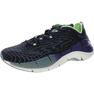 Imagem de Reebok Tênis feminino Zig Kinetica II, Core Black/Dark Orchid/Neon Mint, 38