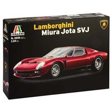 Imagem de Italeri 3649 Model Plastic to Assemble Car Lamborghini Miura Jota Svj- Model Kit Scale 1:24