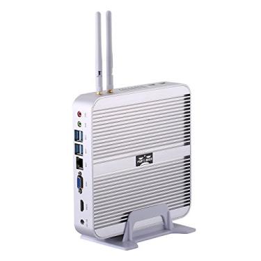 Imagem de Partaker Mini PC Windows 10 Pro, processador Intel Core i5 5200U/i5 5287U, mini computador desktop, 16 GB RAM 240 GB SSD, Mini Pc i5 Suporte HDMI, VGA, 4USB 3.0, WiFi, chassi de liga de alumínio