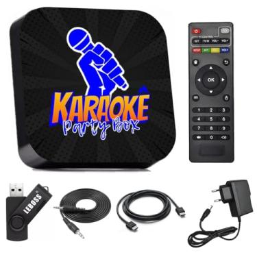 Imagem de Karaoke Party Box Profissional Preto +De 2000 Musicas (Sistema Com Pontuação) ORIGINAL