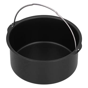 Imagem de BORDSTRACT Acessórios para barril de bolo Air Fryer, 15,24 cm/17,8 cm/20,32 cm para todos os tipos de fritadeira elétrica e vaporizadores (17,78 cm)