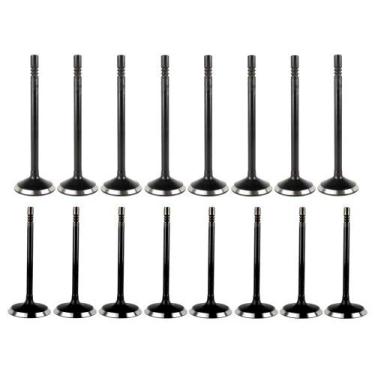 Imagem de DNJ VK161100 Kit de válvula de admissão de escape para Chrysler 1999 a 2007, Dodge, Jeep, Mitsubishi V8 4.7L SOHC 16V EV1100 X8 IV1100 X8