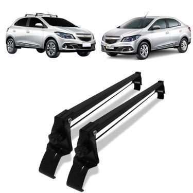 Imagem de Rack teto bagageiro gm onix e prisma 4 portas 2013 a 2018