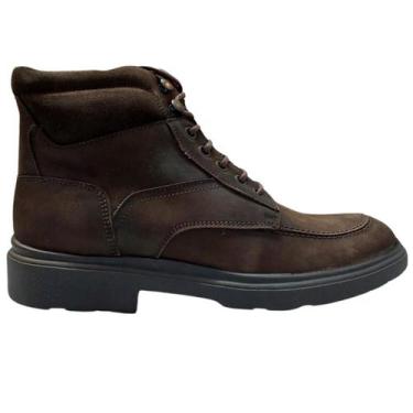 Imagem de Bota  Coturno Casual Anatomic Gel 8975 Berlim Couro Chamois Plan Toe L