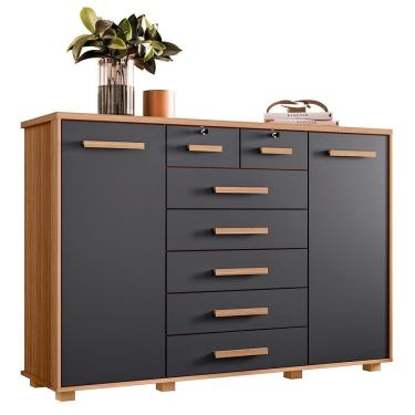 Imagem de Cômoda Fontana com 7 Gavetas Albatroz