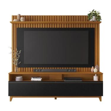 Imagem de Estante Home Nt1340 Freijó Trend/preto Tx Notável Móveis