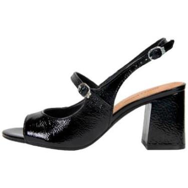 Imagem de Sapato Bottero Salto Bloco Aberto Atras - 362508-Feminino