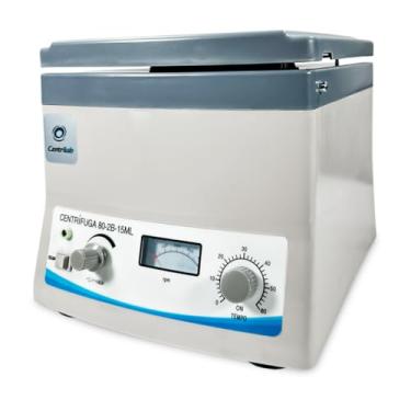 Imagem de Centrífuga Clínica Analógica Centrilab, 12 Tubos de 15 ml, 220V, 802BU-15ML, laboratórios clínicos (imunologia, sorologia, hematologia), ensino e pesquisa, biotecnologia e indústrias.