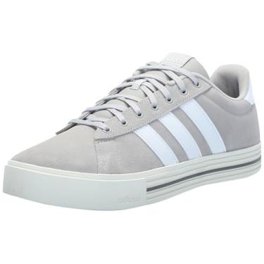 Imagem de adidas Tênis unissex adulto Daily 4.0, Cinza/branco/branco, 37