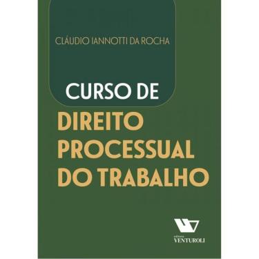 Imagem de Curso De Direito Processual Do Trabalho - 2024