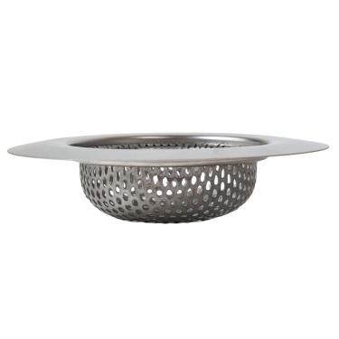 Imagem de Ralo Ralinho Para Pia De Cozinha E Lavanderia 9Cm Em Metal