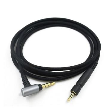 Imagem de Cabo de áudio de fone de ouvido de 1,2 m, plugue L de 3,5 mm a 2,5 mm para Sennheiser Game Zero ONE PC373 PC37X GSP350 500 600