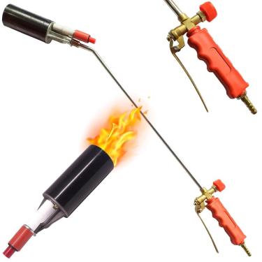 Imagem de Maçarico Lorben Lança Chamas A Gás GLP Acendimento Eletrônico Gatilho