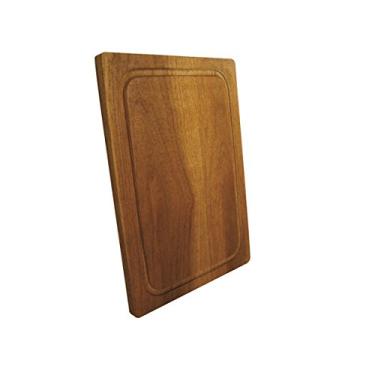 Imagem de Tábua de Churrasco de Madeira 21 x 31 cm - Superfície Lisa com Acabamento em Verniz - Ideal para Cortes Precisos e Servir com Estilo - Linha Churrasco - Simonaggio