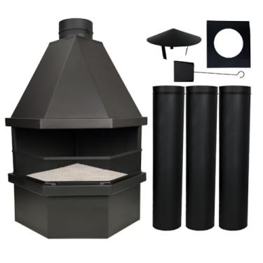 Imagem de LAREIRA CLÁSSICA DE CANTO - TR1550