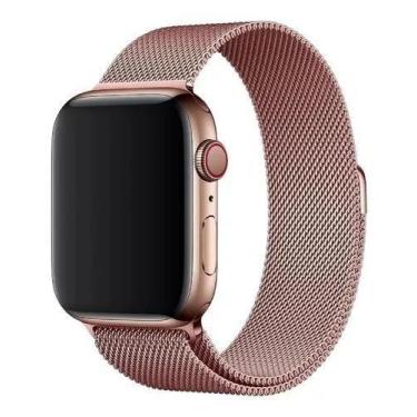 Imagem de Pulseira Aço Milanês Milanese Para SmartWatch 38/40/41mm Largura 20 - 