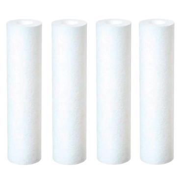 Imagem de Kit 4 Filtro Refil Polipropileno Liso 9 3/4 1 5 10 20 Ou 50 - ROYAL B&