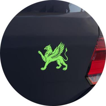 Imagem de Adesivo de Carro Hipogrifo Fera Alada - Cor Roxo - Melhor Adesivo, Ver