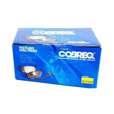 Imagem de Pastilha De Freio T4 Traseira Cobreq N1450 Sem Alarme Sistema Trw Jogo